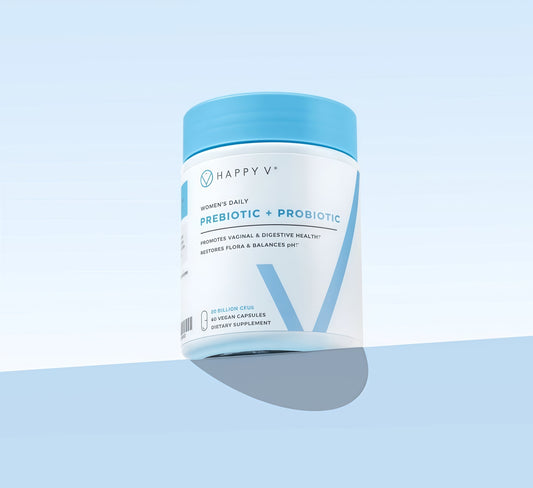 Happy V Prebiotic + Probiotic 60 vegan capsules