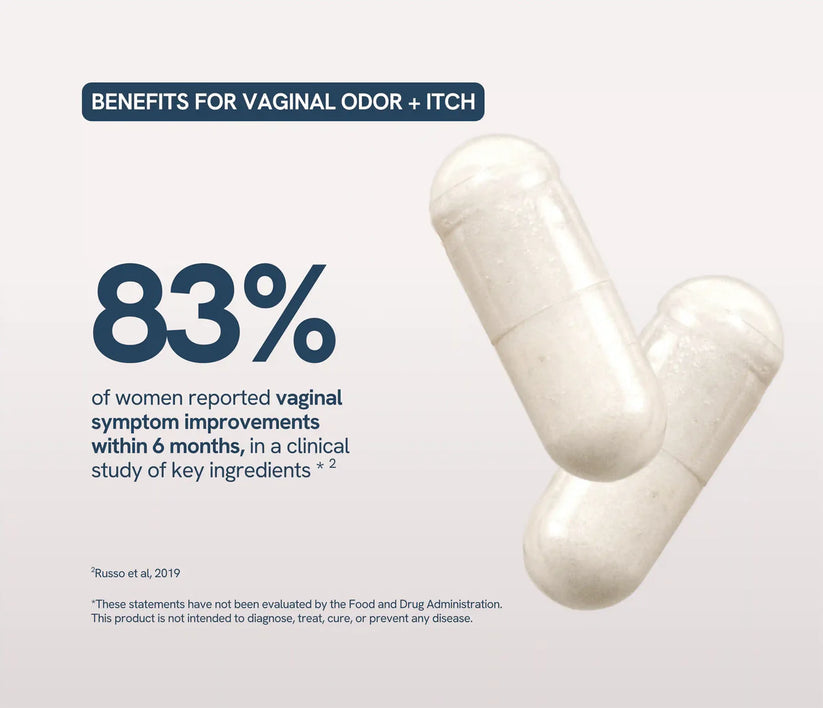 Happy V Prebiotic + Probiotic 60 vegan capsules